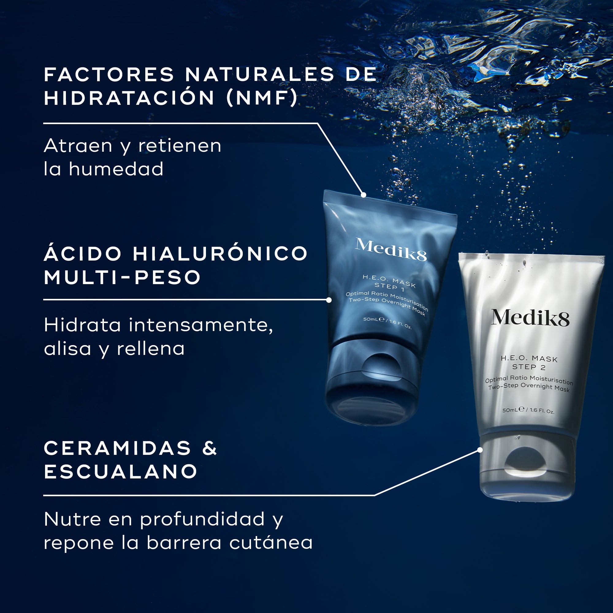 HEO Mask mascarilla nocturna en 2 pasos