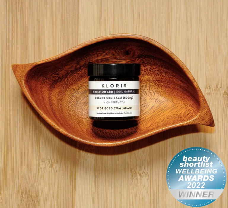 Balsamo Luxury CBD de Kloris (dolor menstrual, dolor muscular y calmante para la piel)